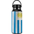 Uraguay Flag Distressed Hydro Flask 32oz Wide Mouth Skin
